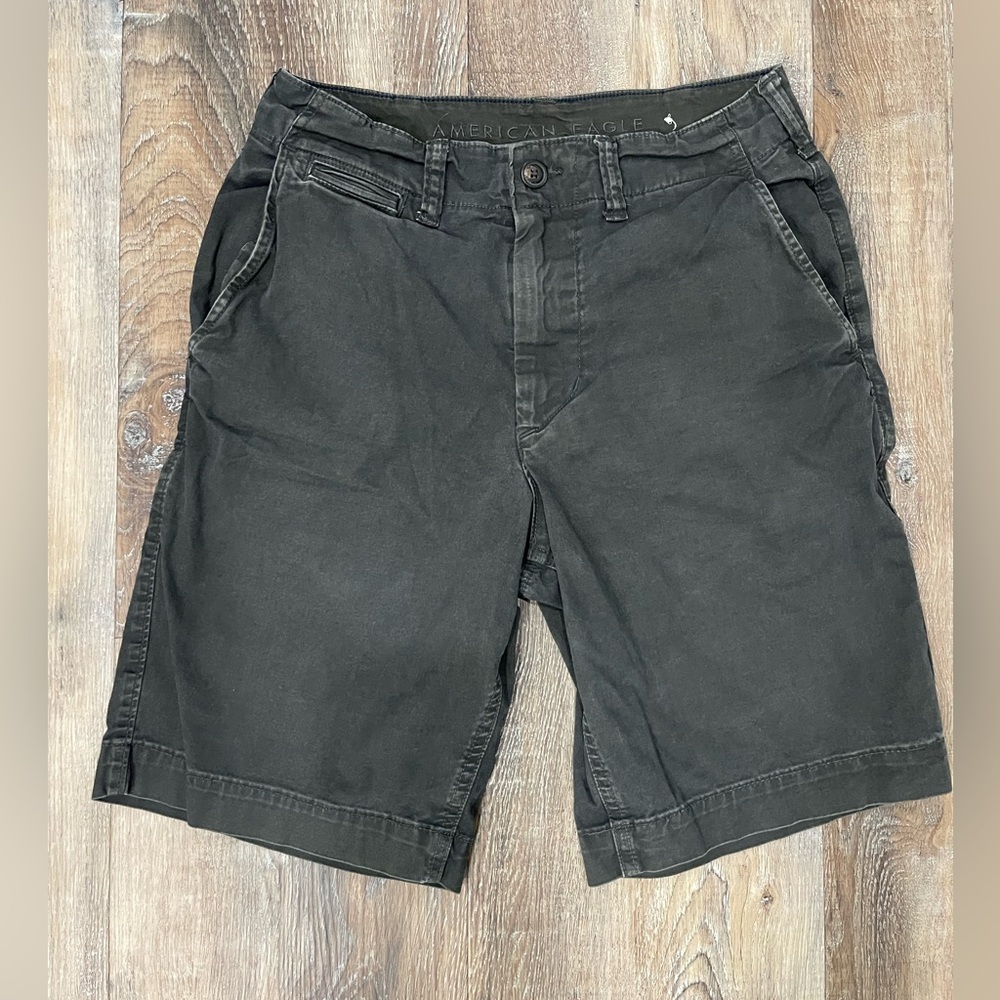 American Eagle Outfitters Men's Black Shorts, Size 28